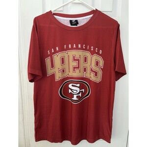 San Francisco 49ers NFL Short Sleeve T-Shirt Red, Size Medium